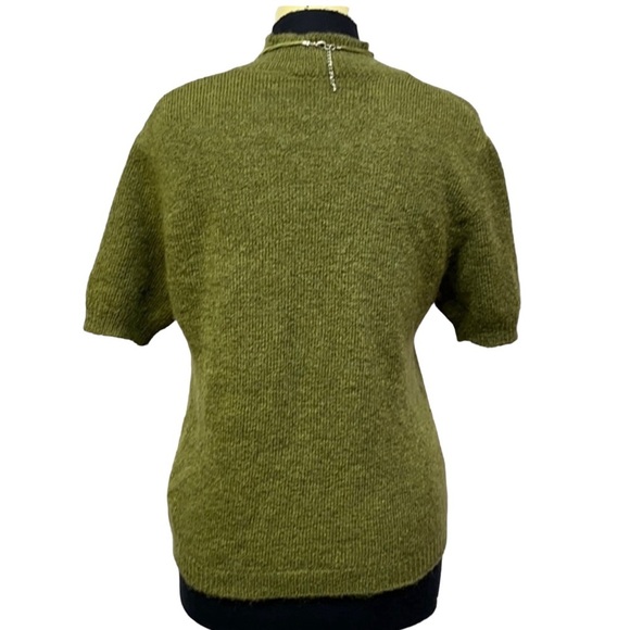 The Limited Mohair Blend Sweater Green - Picture 2 of 4